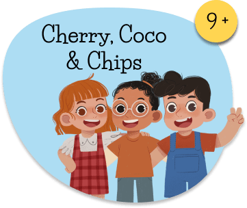Ilustración curso Cherry, Cocoa and Chips